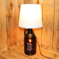 Boston Red Sox Baseball Beer Growler Lamp with Night Light with shade