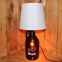 Buffalo Bills Football Beer Growler Lamp with Night Light with shade