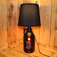 Boston Red Sox Baseball Beer Growler Lamp with Night Light with shade
