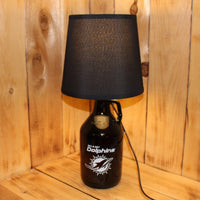 Miami Dolphins Football Beer Growler Lamp with Night Light with shade