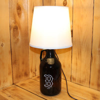 Boston Red Sox Baseball Beer Growler Lamp with Night Light with shade