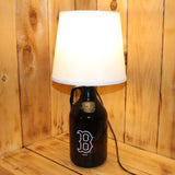 Boston Red Sox Baseball Beer Growler Lamp with Night Light with shade