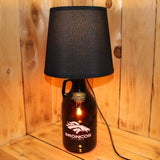 Denver Broncos Football Beer Growler Lamp with Night Light with shade