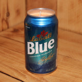 Hand Poured Soy Candle in Handmade Upcycled Labatt Blue Beer Can