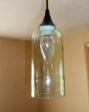 Pale Blue Pinot Grigio Wine Bottle 3 Pendant Light Billiards Table Kitchen Bar