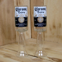 Upcycled Corona Beer Redneck Wine Glass Chalice
