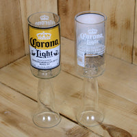 Upcycled Corona Light Beer Redneck Wine Glass Chalice